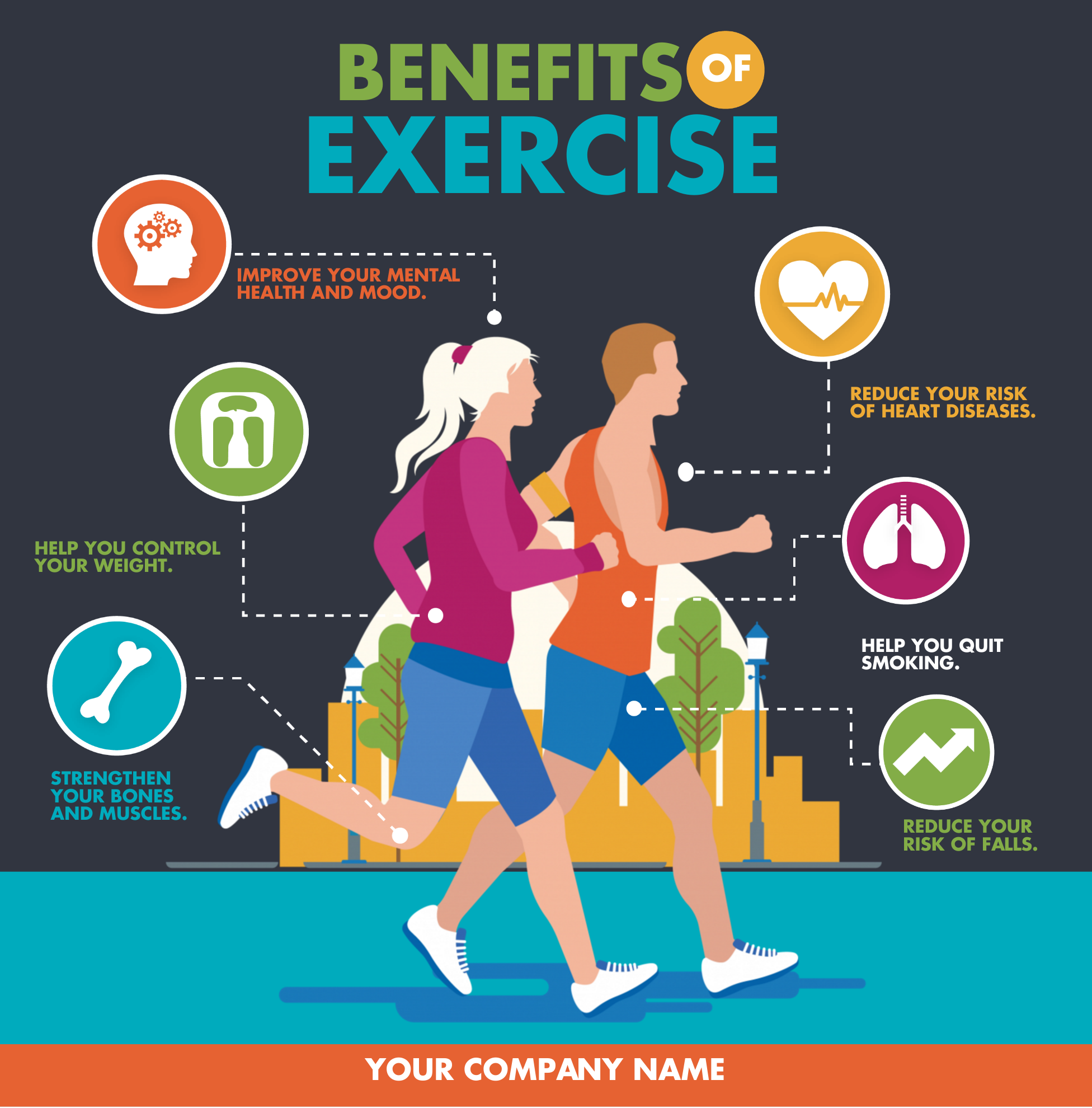 Fitness Infographic Template Simple Infographic Maker Tool by Easelly