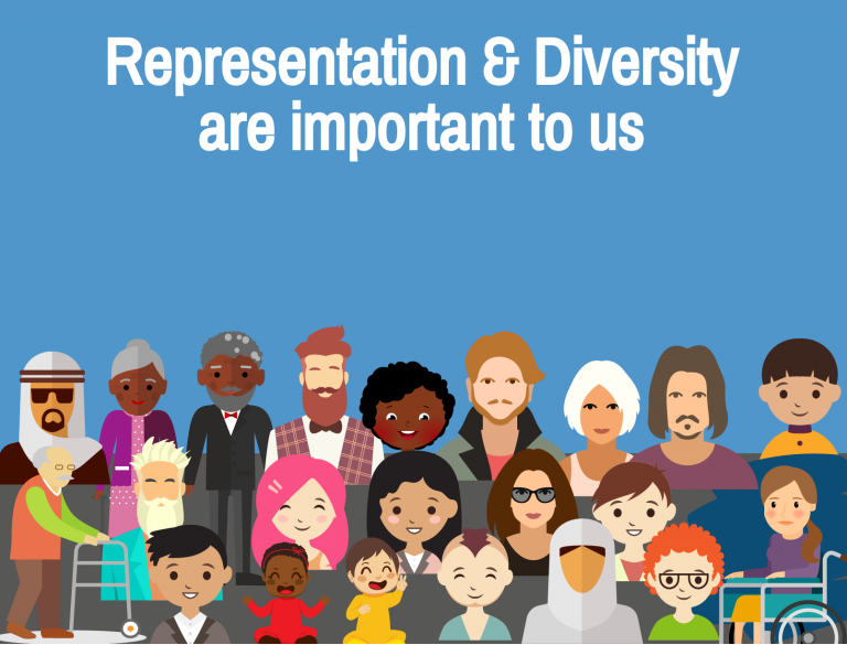 Representation And Diversity Simple Infographic Maker Tool By Easelly 3094