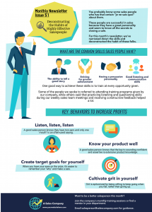 example of internal communications infographic newsletter (1) - Simple ...