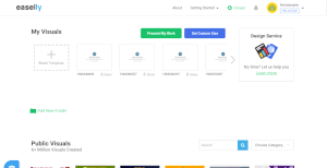 easelly and google classrom integration