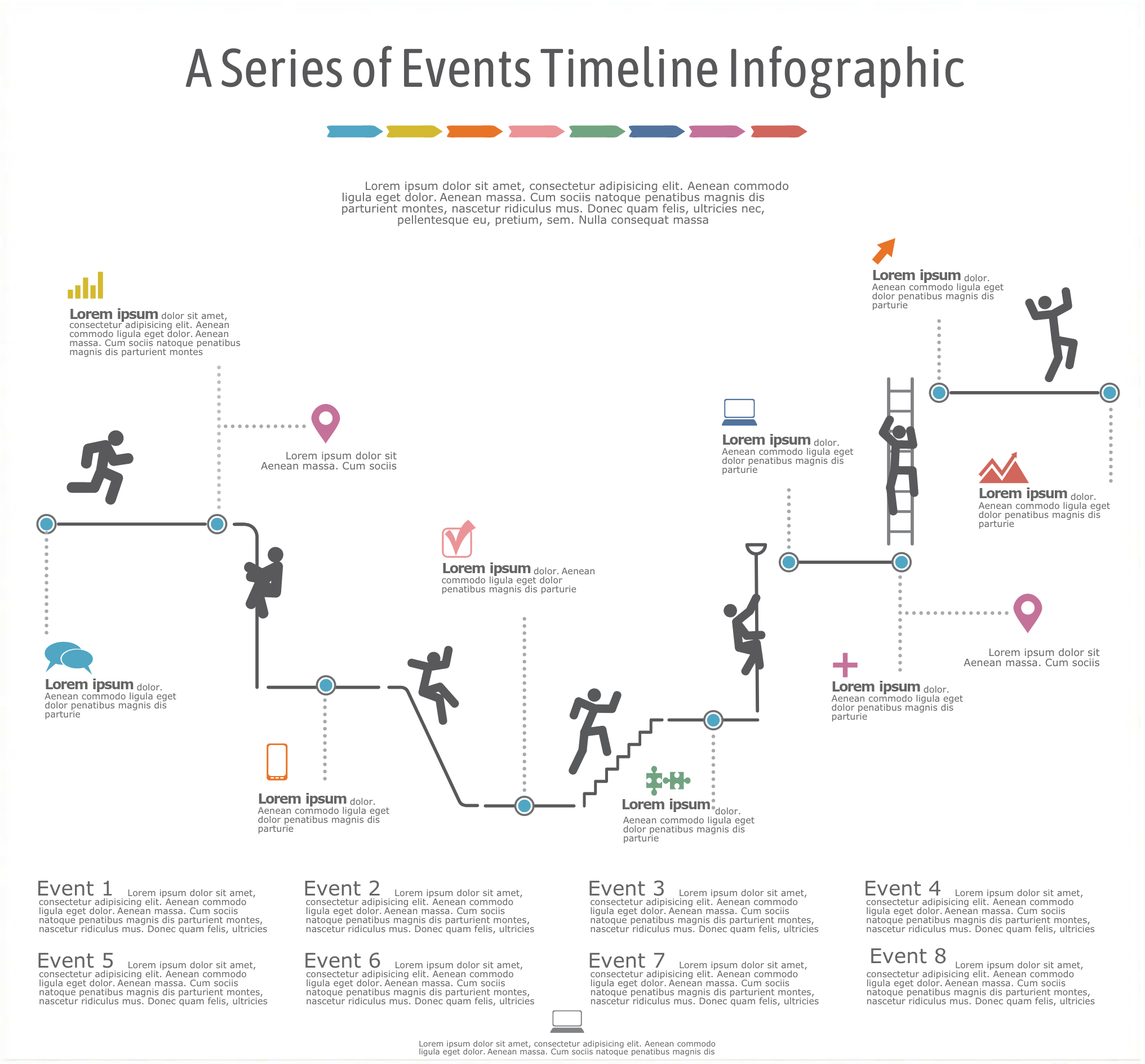 a series of events infographic (2) Simple Infographic Maker Tool by