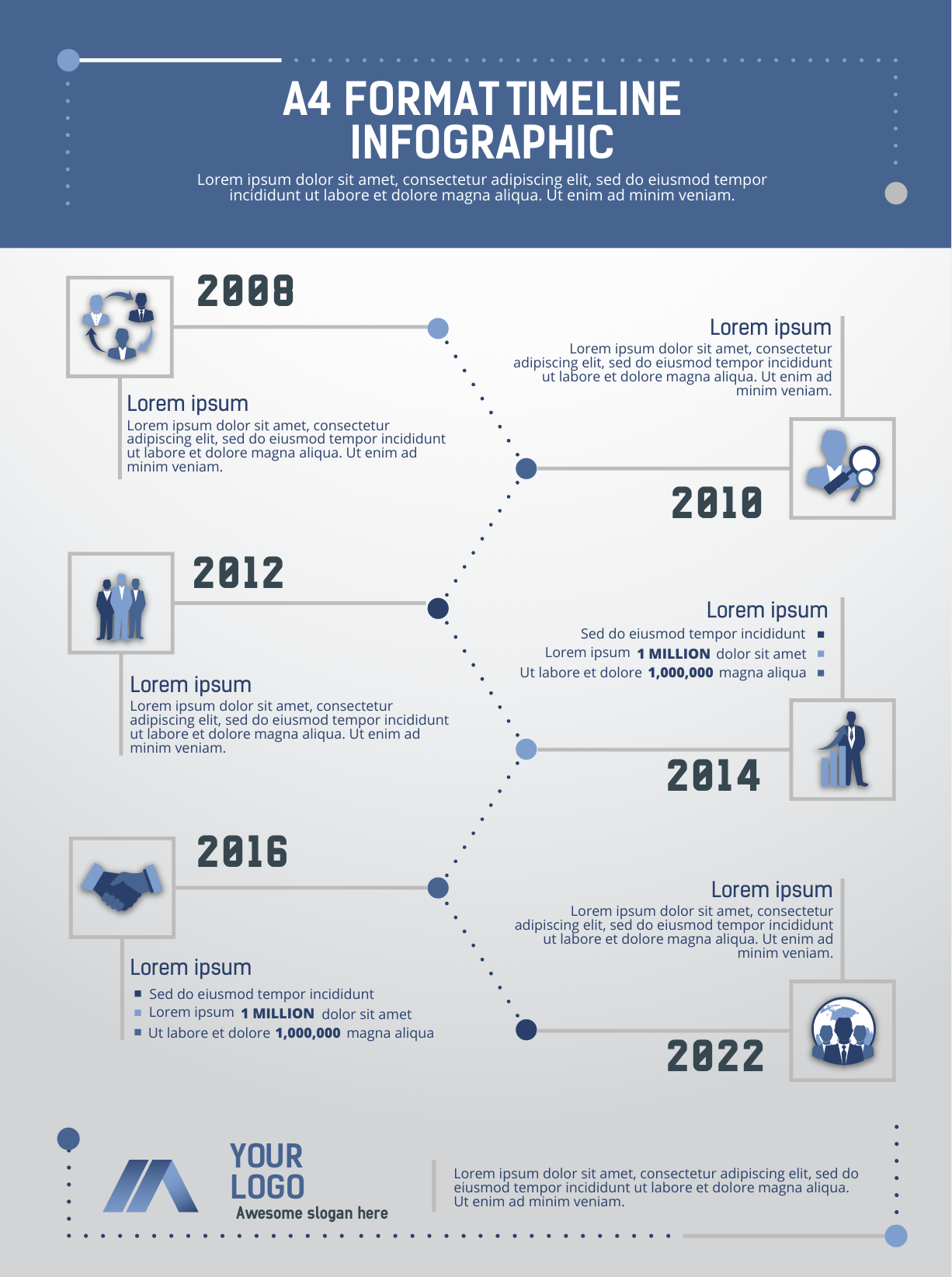 How To Use Timeline Infographics Templates To Download Gambaran