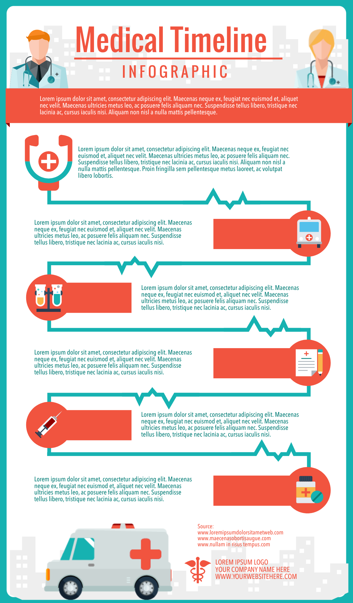 Medical Timeline Infographic Template Simple Infographic Maker Tool