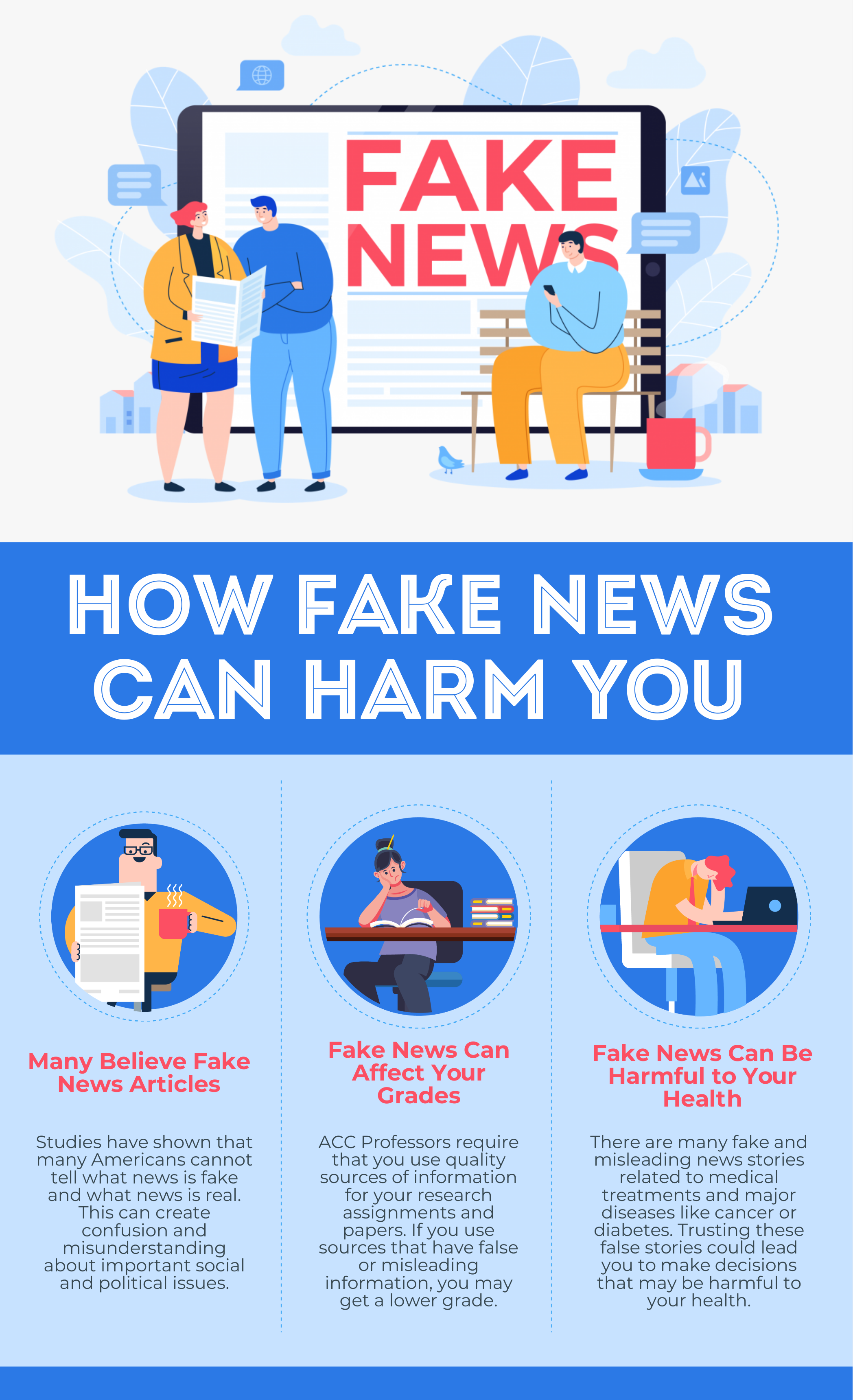 Fake news infographic Simple Infographic Maker Tool by Easelly