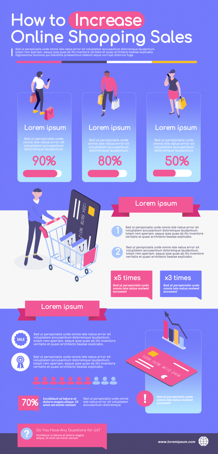 sales infographic template