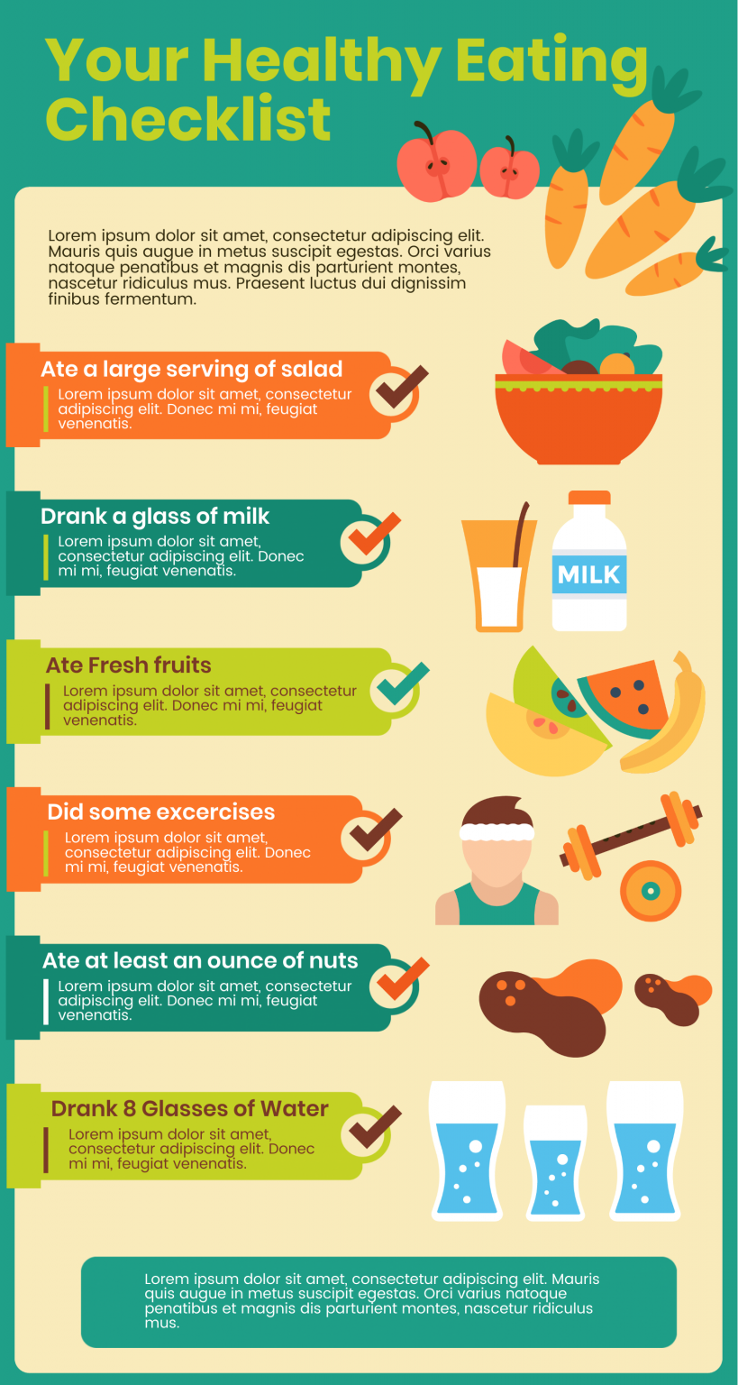 30 Food Infographics You Can Edit And Download