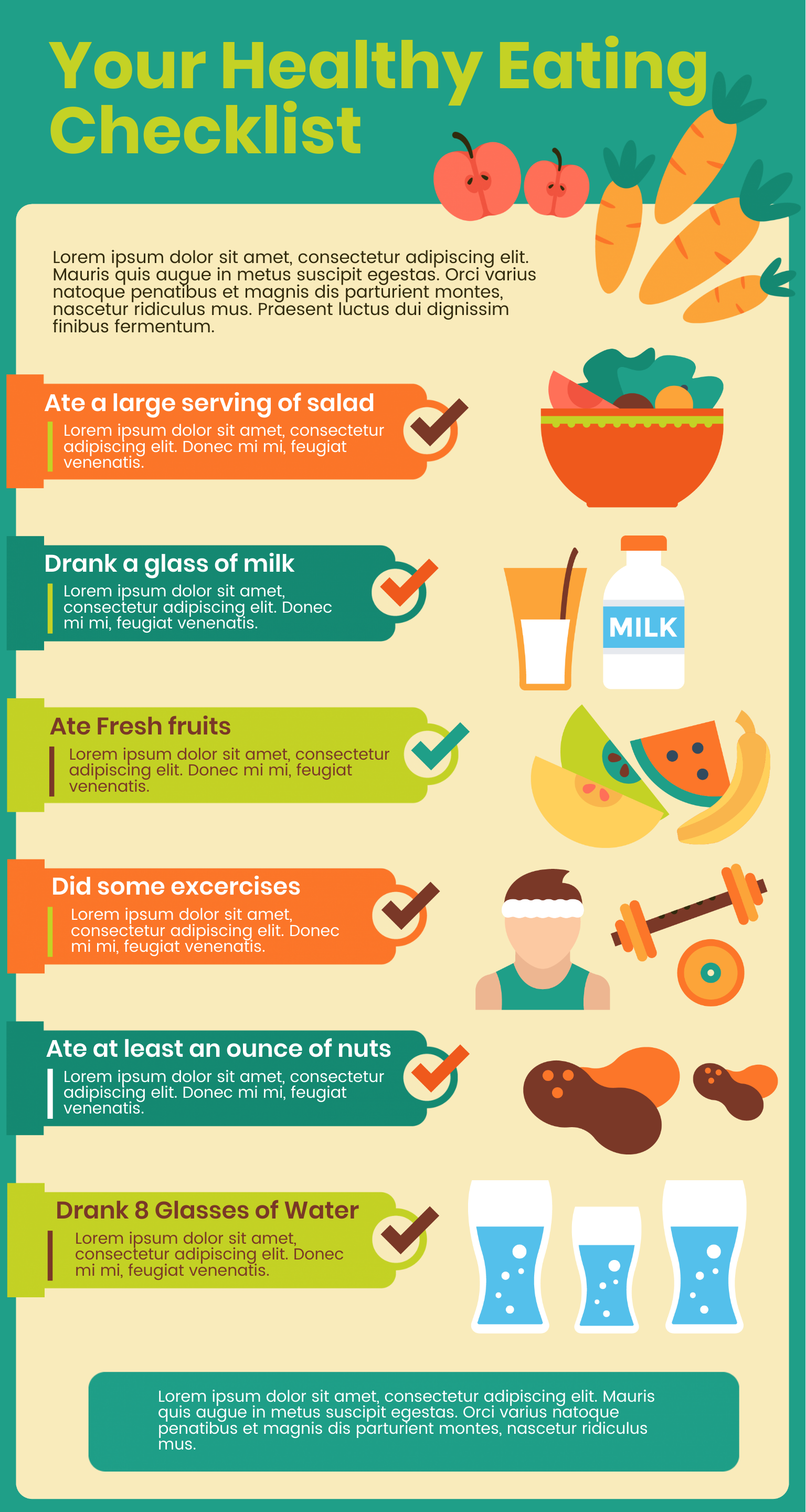 Infographic Healthy Eating